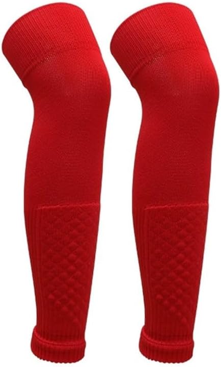 Calf Support Brace Long Leg Over Knee Football Socks Men's Sports Calf Protection