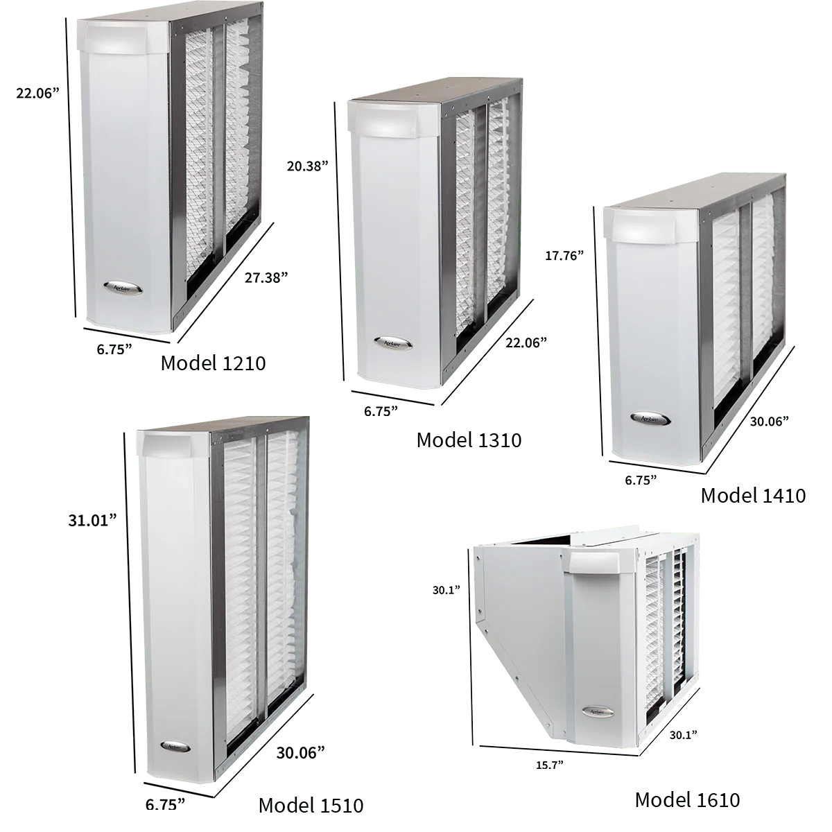 Aprilaire 1000 Series MERV 11 Whole House Air Cleaners