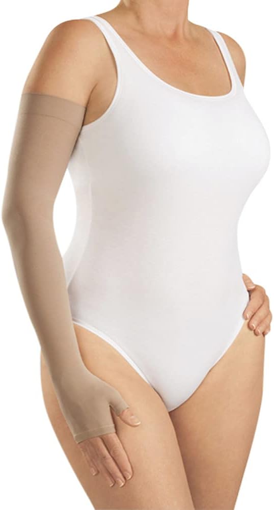 mediven Harmony Lymphedema Combination Compression Arm Sleeve and Gauntlet with Silicone Band 20-30 mmHg