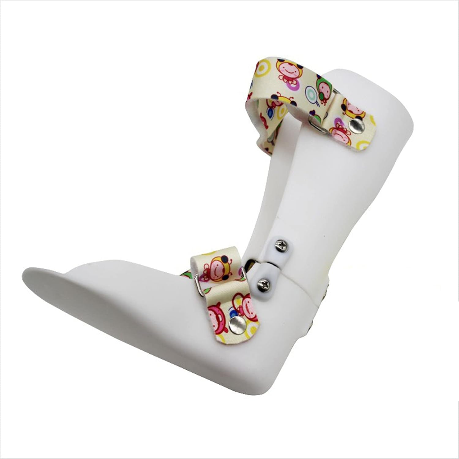 HUANGJUN Children Drop Orthosis Foot Splint ?For Ankle Sprain Fracture Fixation Brace for Varus Correction Foot Support,Pink/left,S, Blue/Right