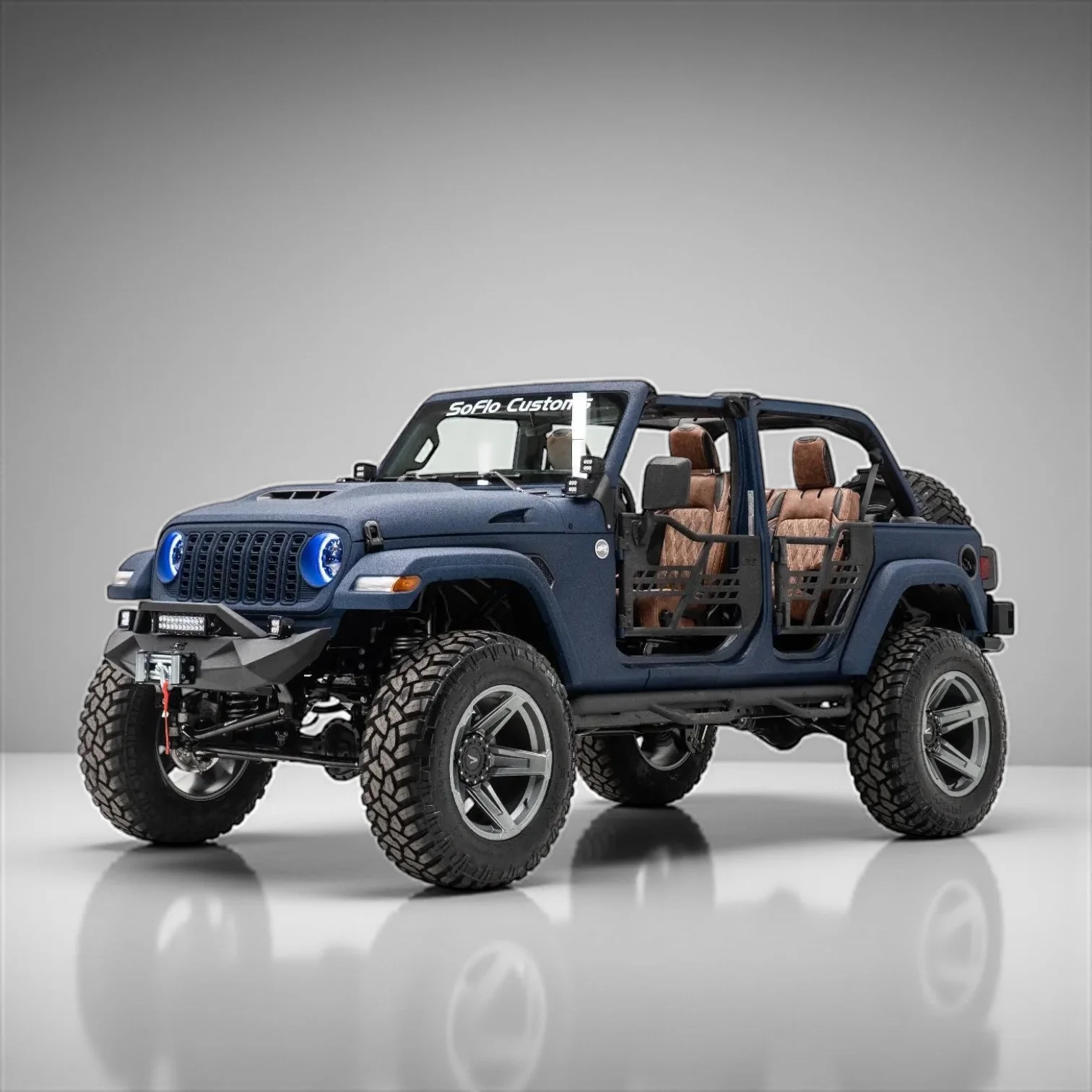 Jeep Wrangler Front Bumper Stubby 2018-2026