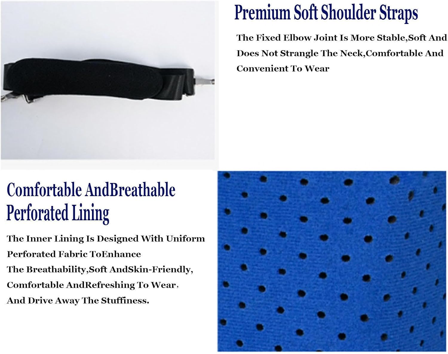 ROM Hinged Elbow Brace Adjustable Elbow Splint,Post OP Arm Immobilizer with Shoulder Sling Stabilizer,Cubital Tunnel Syndrome Physical Therapy and Recovery,for Sleep and Work,Right