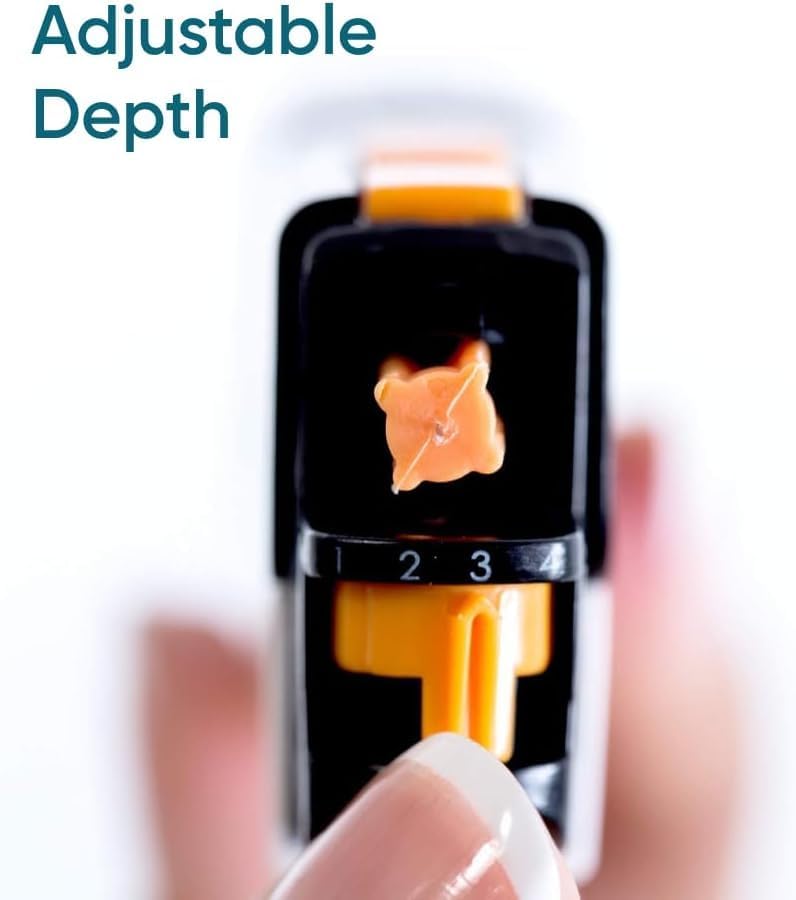 Dario Bundle: 100 Test Strips, 100 Lancets & Blood Glucose Travel Case (Black)