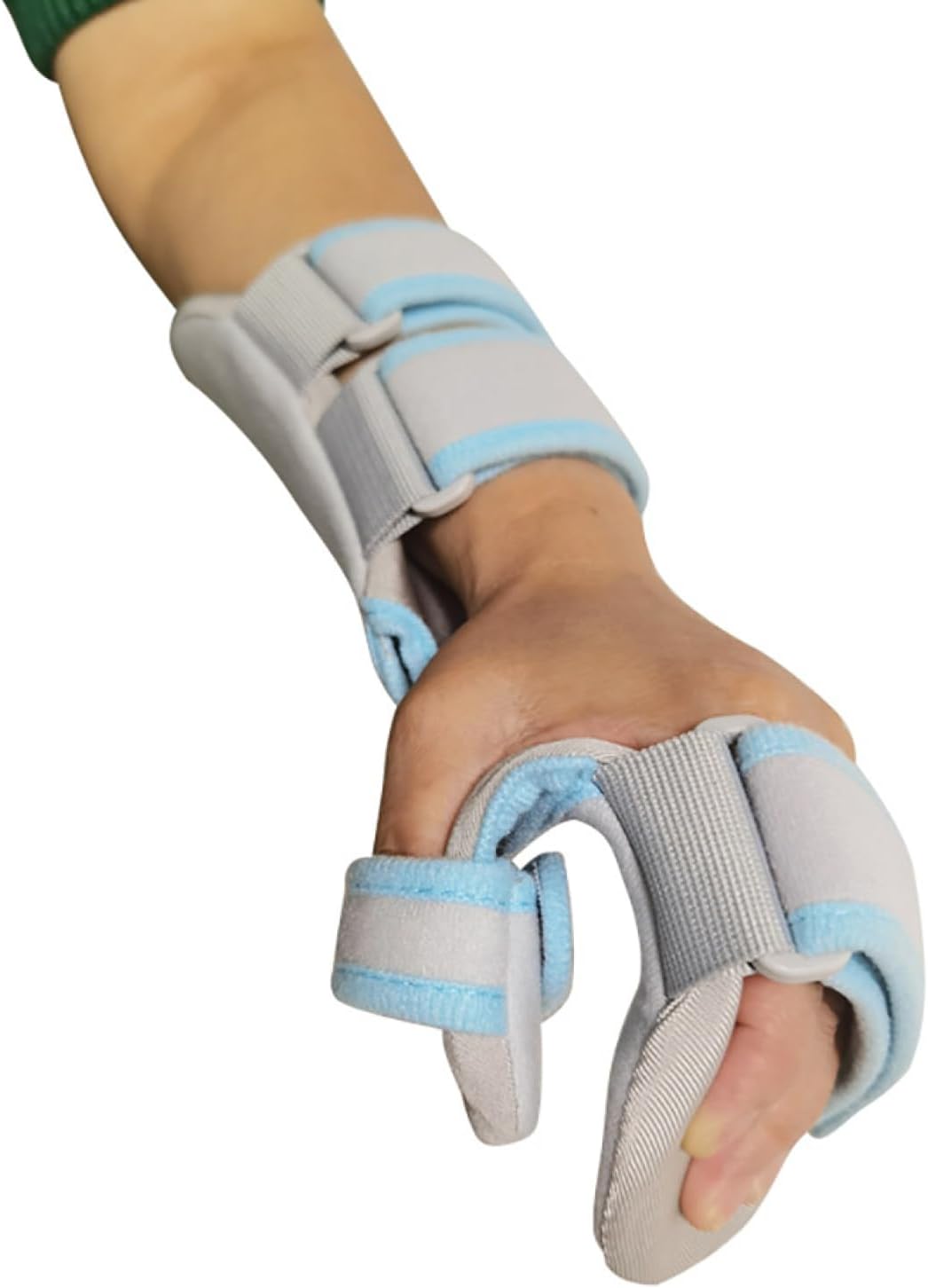 Resting Hand Splint, Metacarpal Finger Hand Brace Ulnar Gutter Support Left Arm Protection, Supportive Brace For Hand Support, Wrist Injury, Fracture Fixation, Arm Protection,Left,Large (Left Medium
