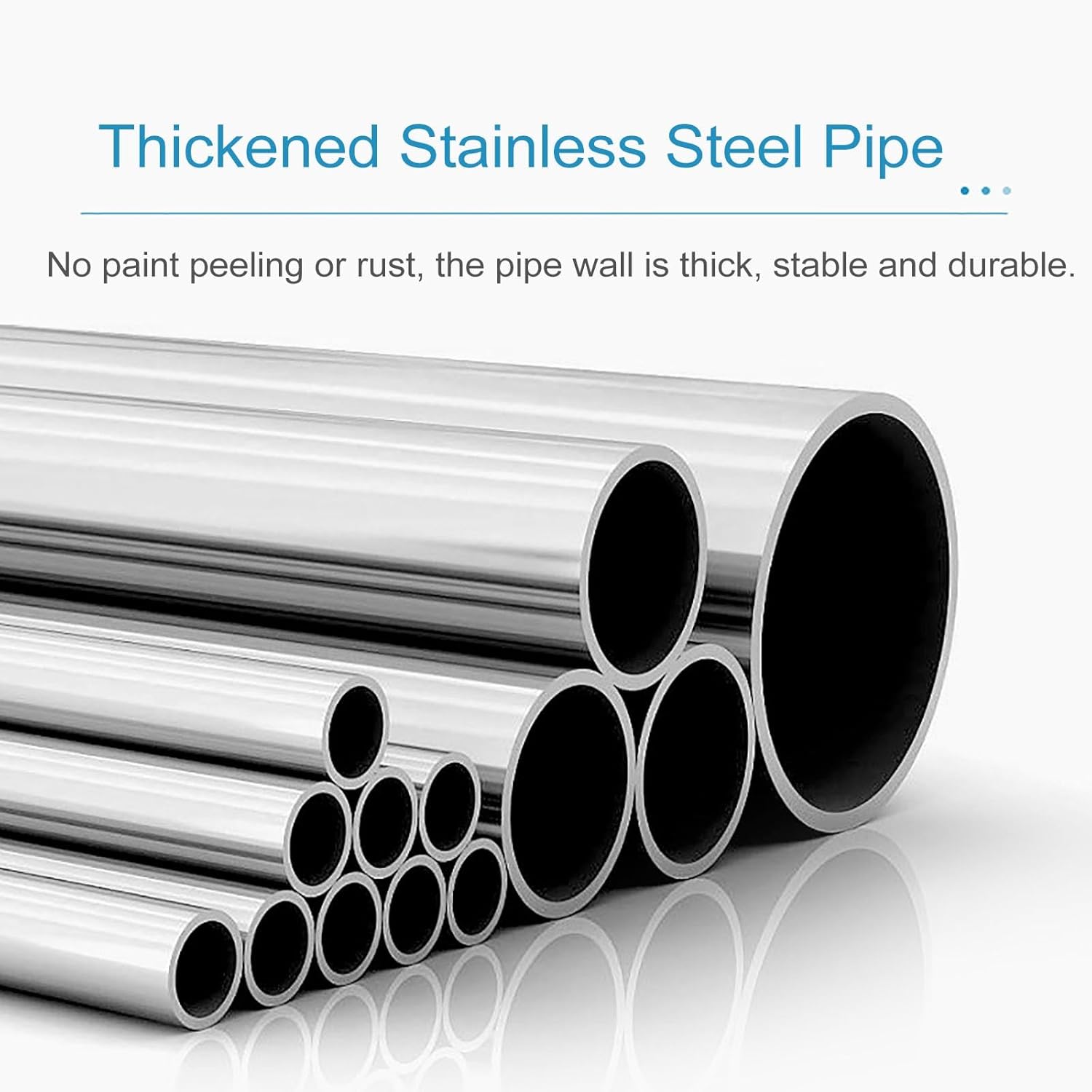 IV Pole with Tray — Ergonomic IV Pole with Wheels — Medical IV Fluid Bag Stand— Stainless Steel IV Pole with Tray for Hospital & Home IV Therapy