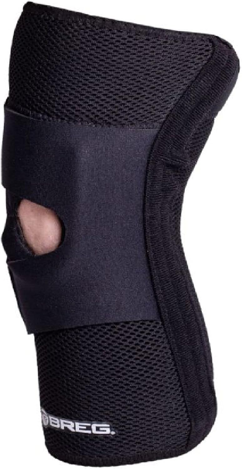 Breg Airmesh Lateral Stabilizer Knee Brace (Left Knee, Large)