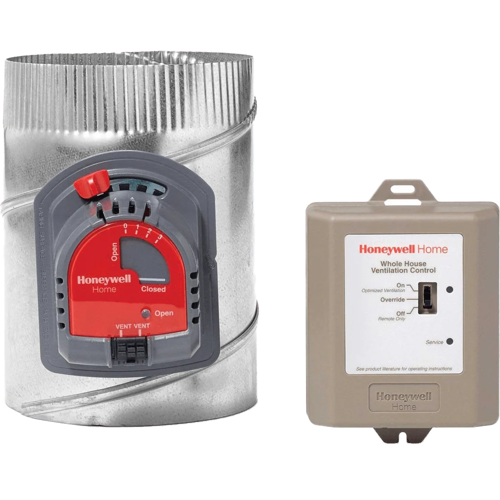 Honeywell Home Fresh Air Ventilation System with TrueZONE Damper