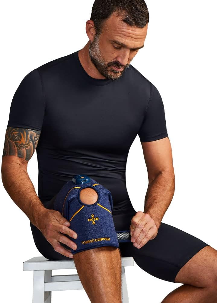 Tommie Copper Infrared Therapy – Unisex Rechargeable Red Light Therapy Support for Muscle Aches and Pain Associated with Arthritis