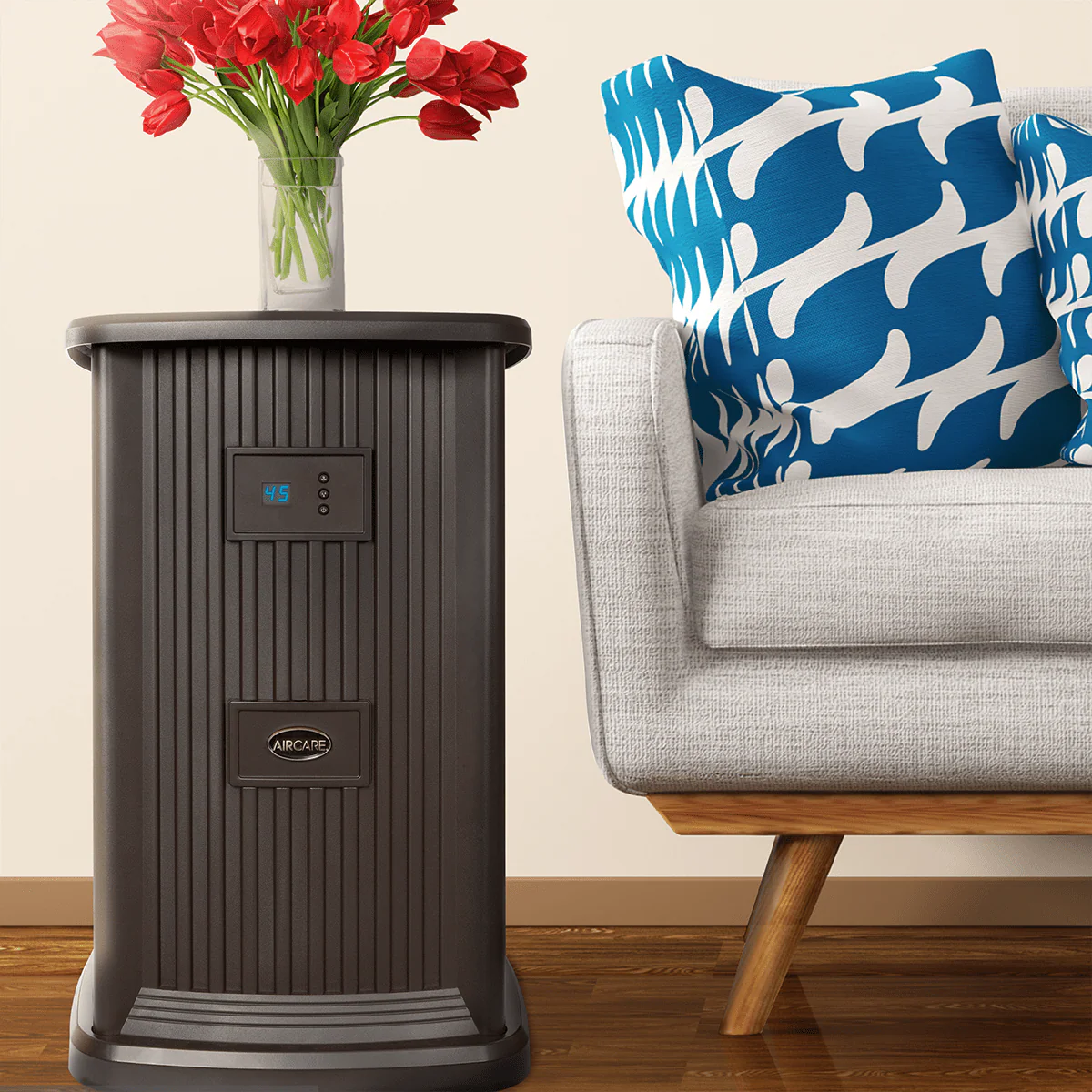 AIRCARE 3.5 Gal. Evaporative Digital Pedestal Humidifier