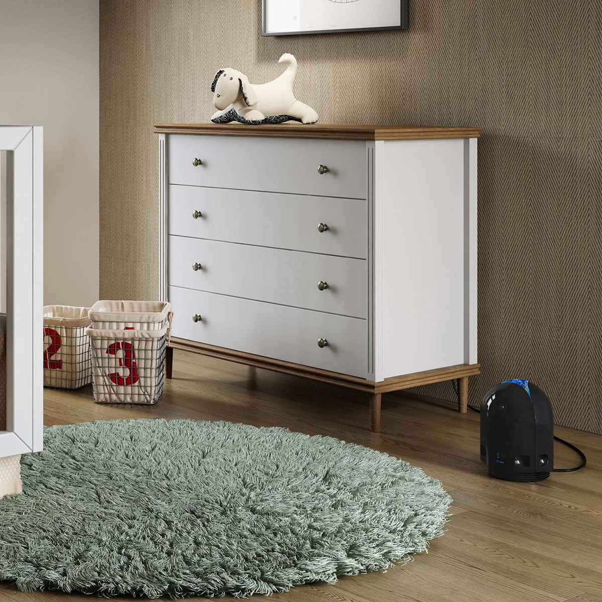 AirFree Iris 3000 Filterless Air Purifier - Color Changing Night Light