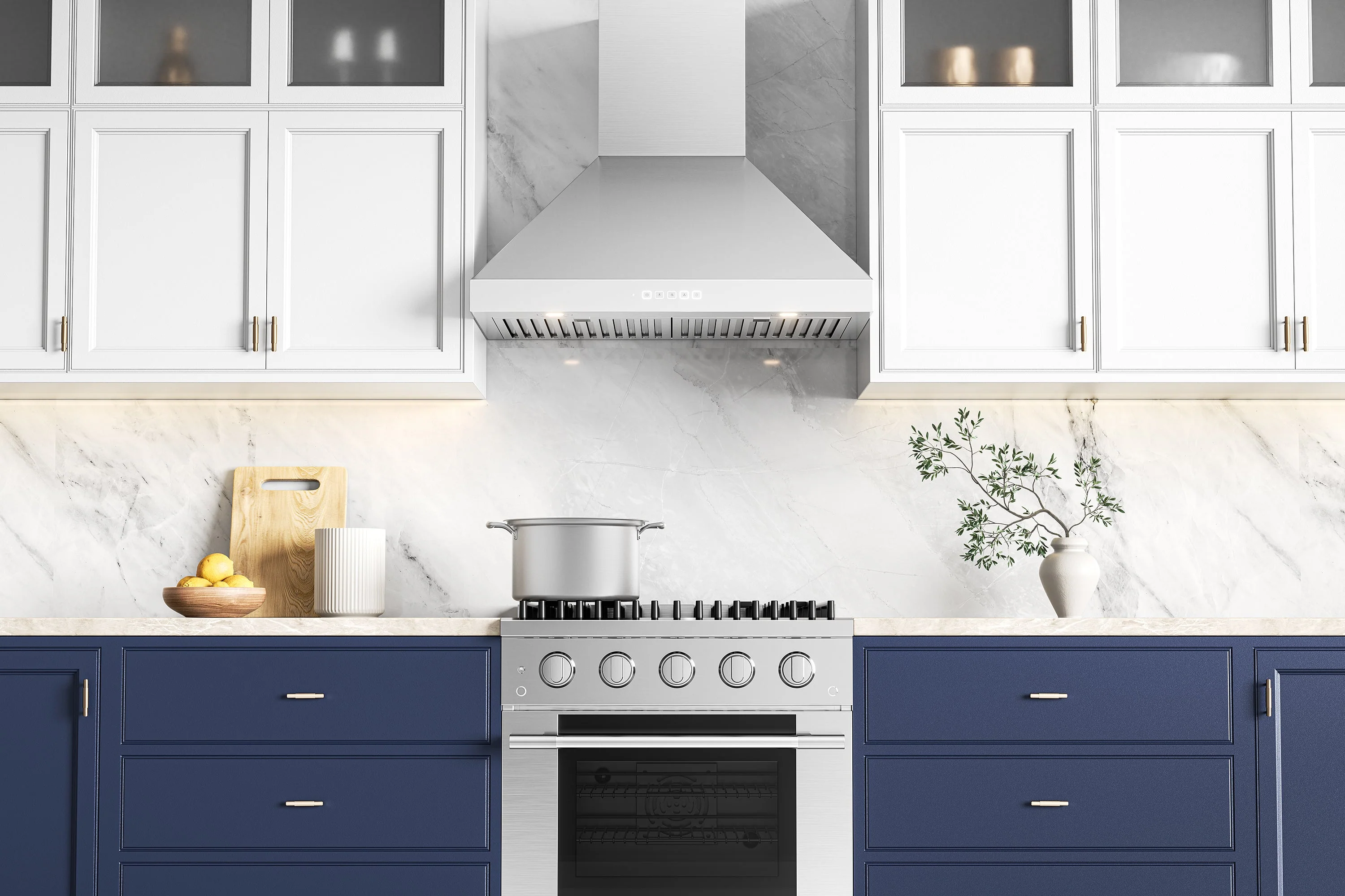 Hauslane Convertible Wall Mount Range Hood (WM-530-PRO)