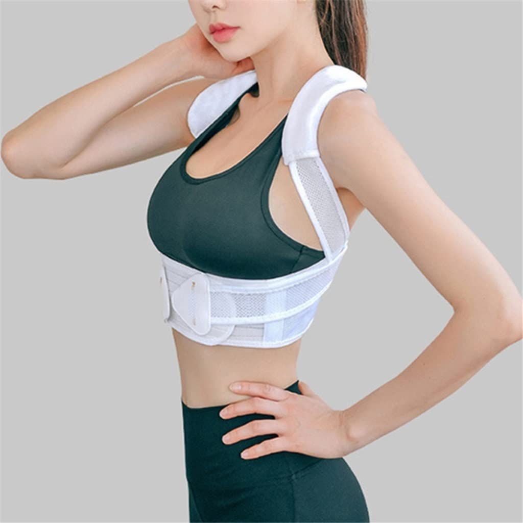 Back Posture Correction Belt Lumbar Braces Light Breathable Men Women Back Support Bandage(XL code)