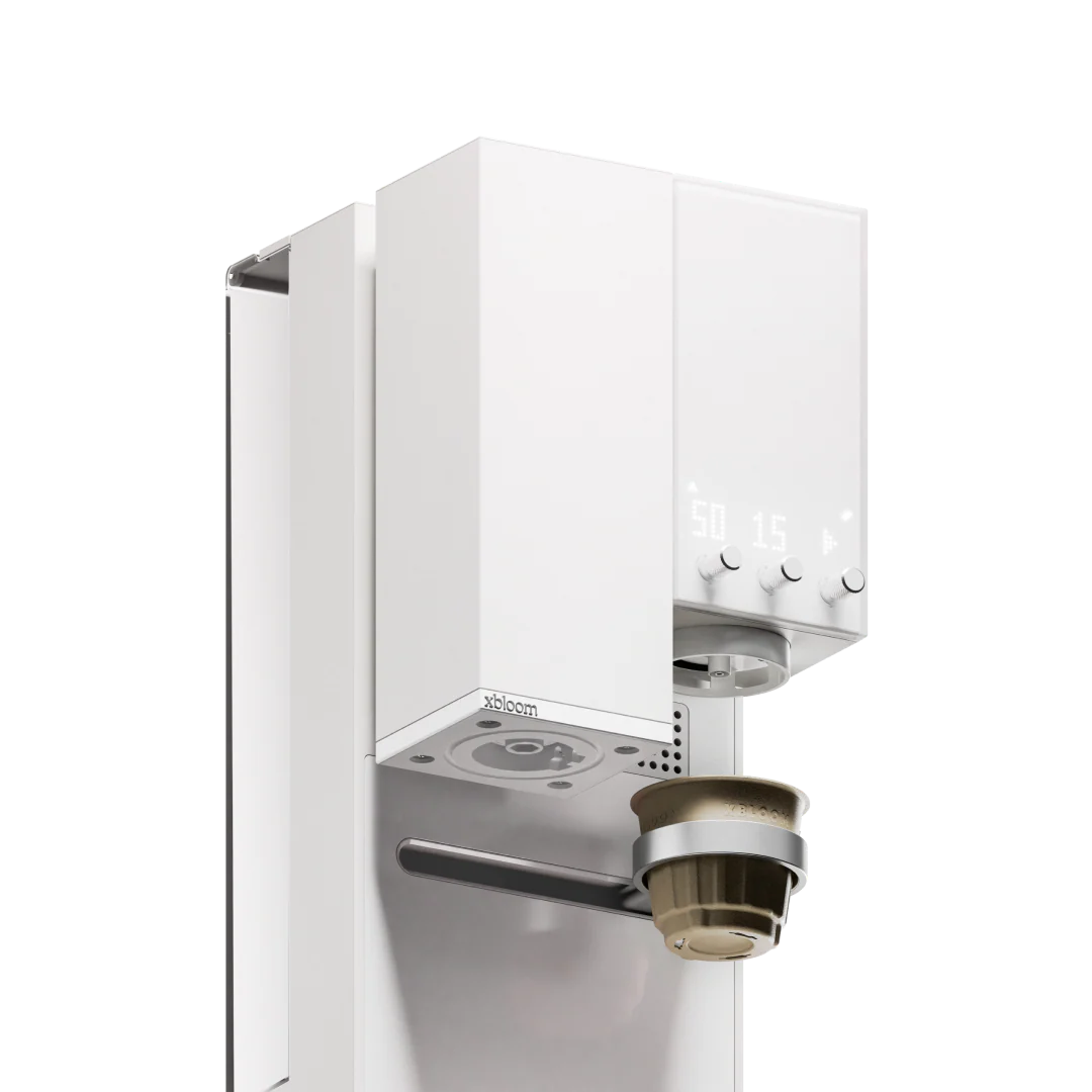 xBloom Studio Smart Automatic Pour Over Coffee Maker with All-in-one System with Integrated Grinder, Brewer, and Scale.