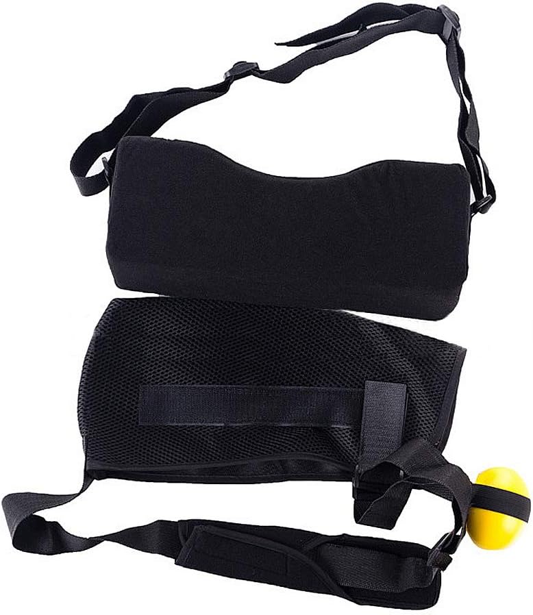 Shoulder Abduction with Pillow Adjustable Arm Sling with Armrest Cushion Pads Arm Brace Support Pain Relief,Left