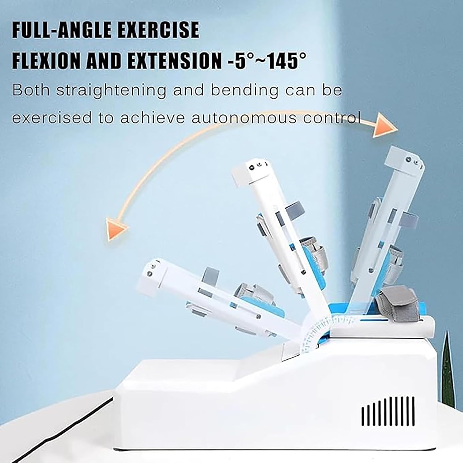 Electric Elbow Joint Rehabilitation Device, Joint Elbow Brace Arm Trainer with Remote Control, -5°~145° Adjustable Angle, Arm Rehabilitation Device, for Hemiplegia, Apoplexy, Soft Tissue Injuries