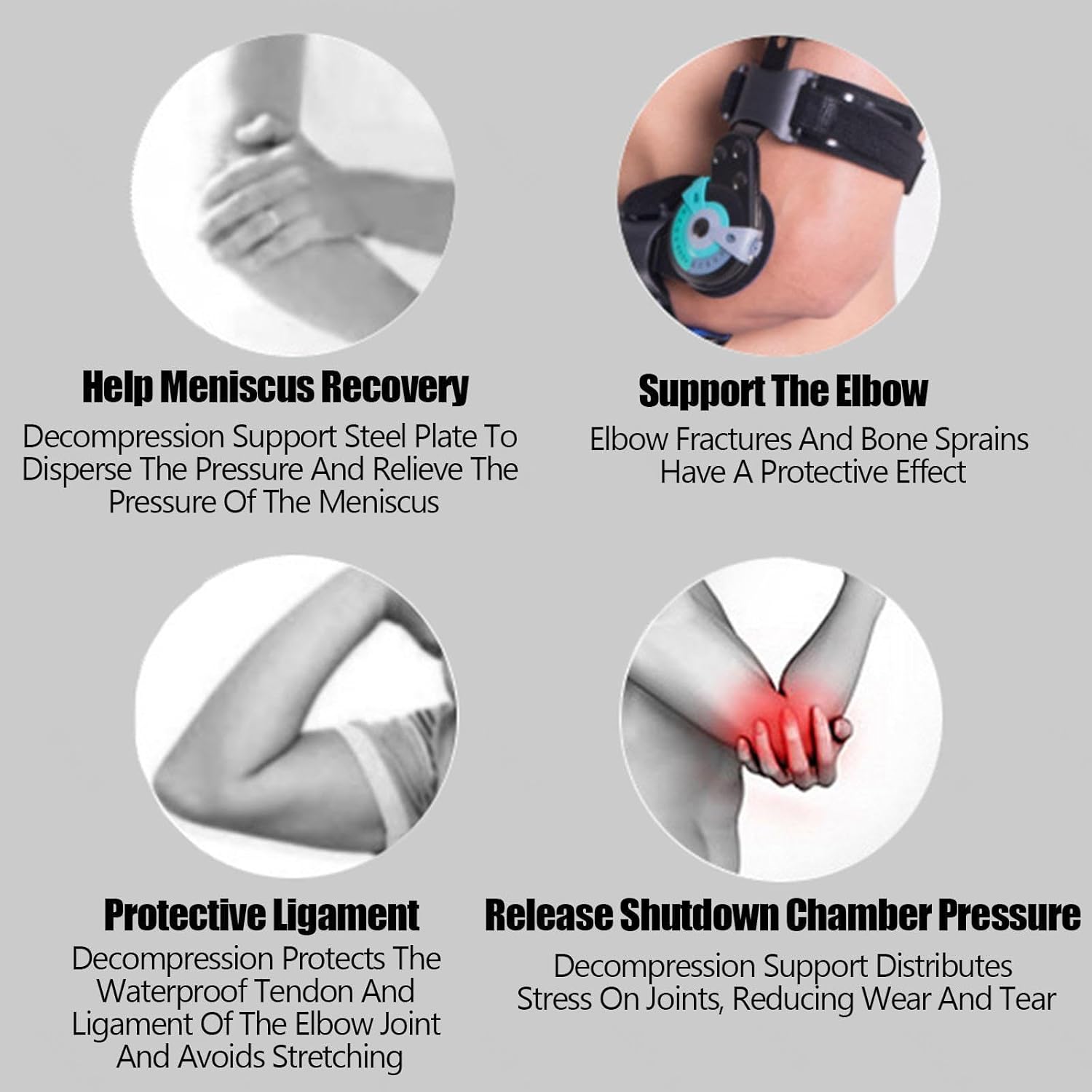 Adjustable ROM Hinged Elbow Brace Stabilizer,Post OP Elbow Brace with Sling Stabilizer,Arm Injury Recovery Support After Surgery Orthosis Orthotics,Right