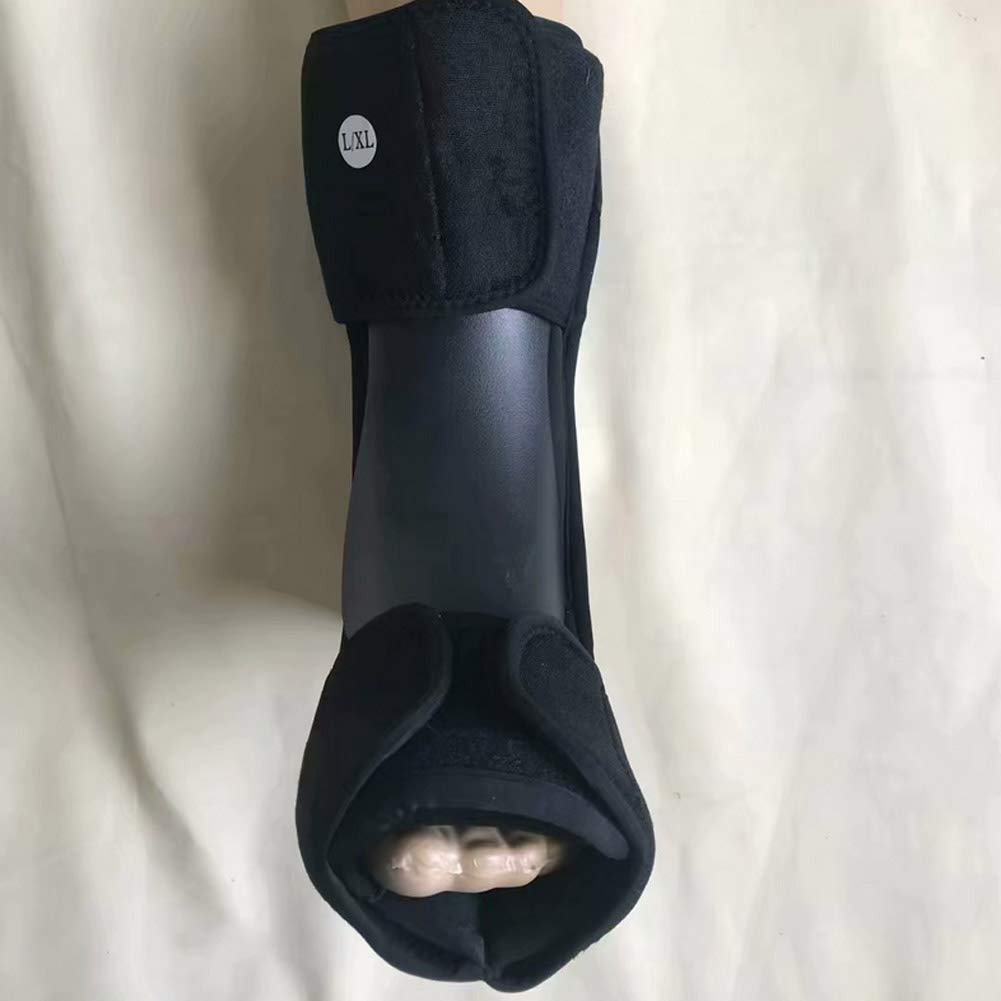 HUANGJUN Drop Orthosis Ankle Brace Foot Splint Ankle Drop Foot Support Corrector Posture Night Sleep Foot Support Helps Relieve Symptoms of Plantar Fasciitis Firm Stabilizing
