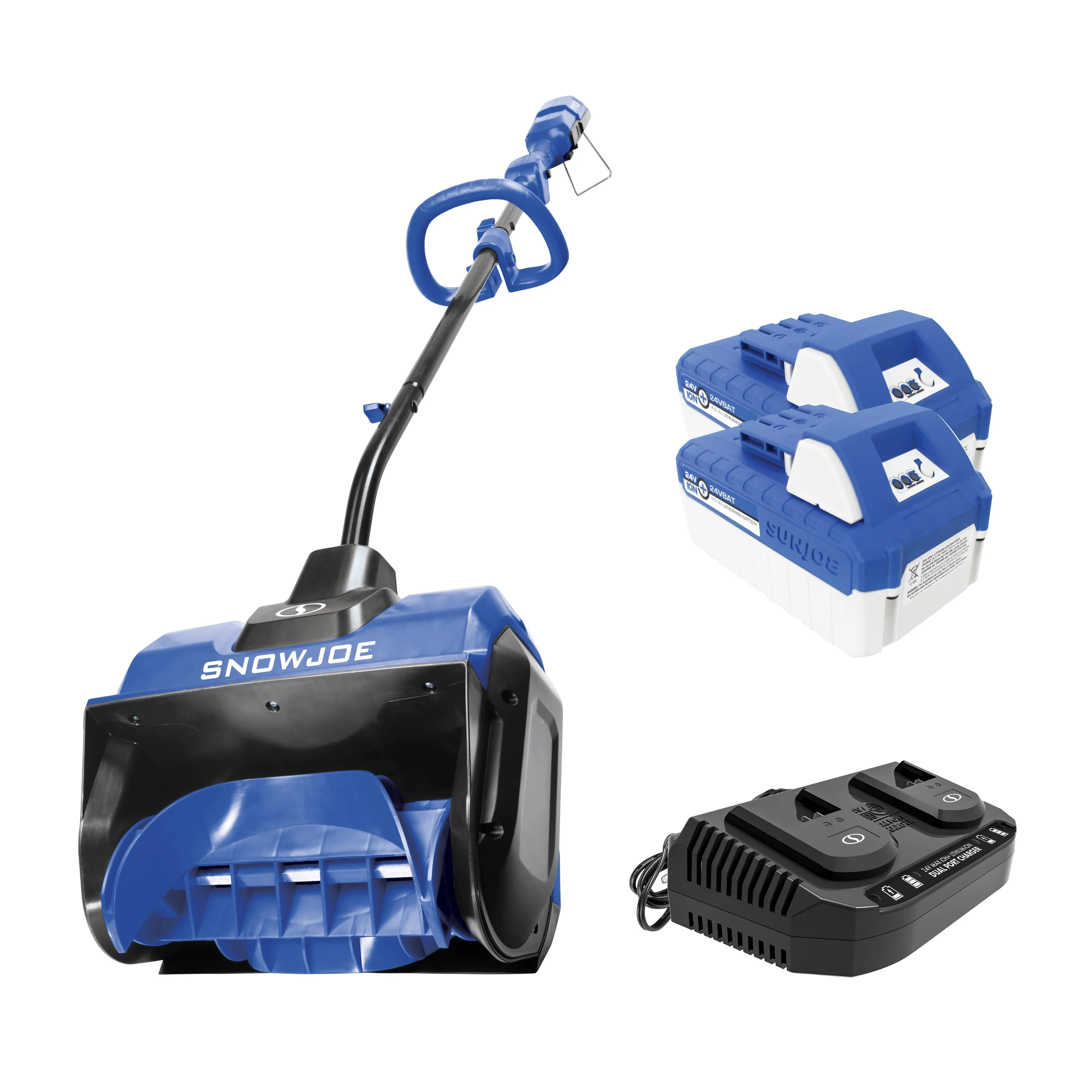 Snow Joe 24V-X2-13SS 48-Volt* IONMAX Cordless Snow Shovel Kit | 13-inch | W/ 2 x 4.0-Ah Batteries + Dual Port Charger
