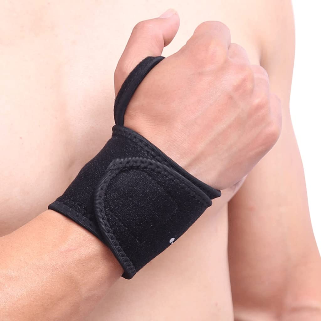 1 Pair Wrist Brace Support Posture Corrector Belt Strap Bandage Magnetic Self-Heating Tourmaline Belt Posture Correcteur