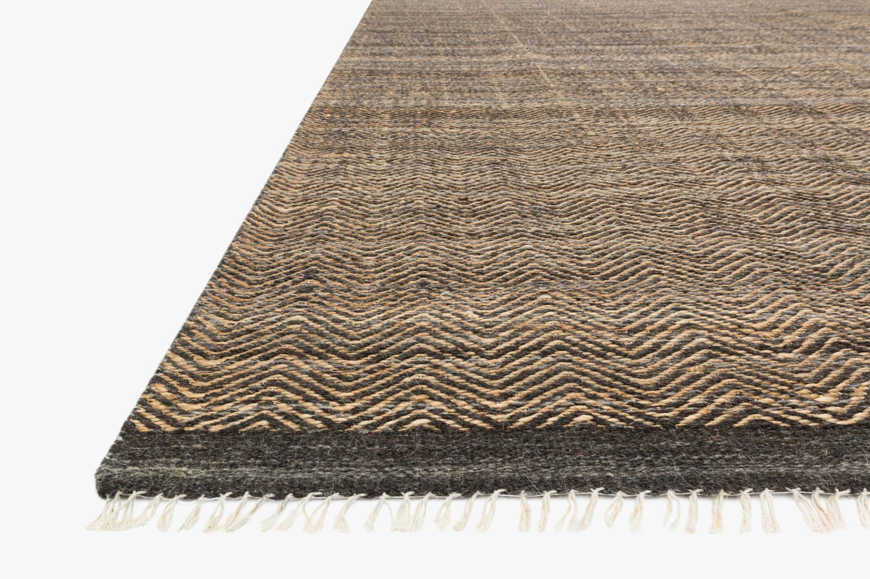 Loloi Omen Collection - Contemporary Hand Woven Rug in Mocha (OME-01)