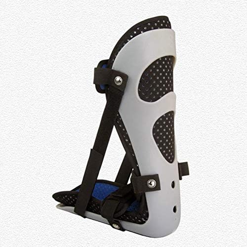 Adjustable Foot Brace Orthosis Ankle Drop Splint Plantar Fascitis Foot Support Corrector for Ankle Help Prevent, Recover from sprains (Left)