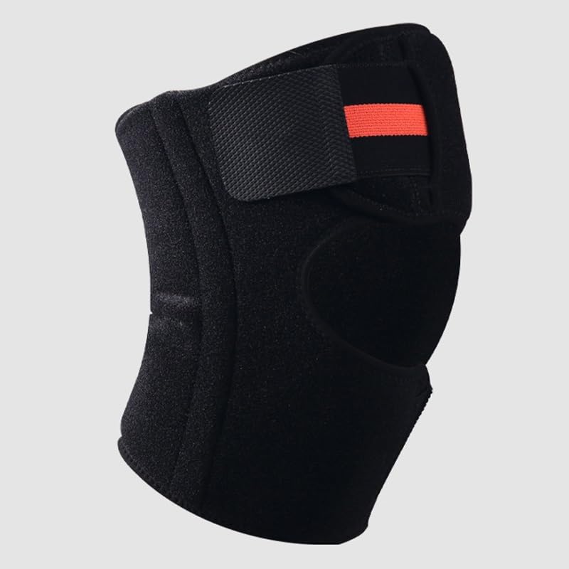 Warm Knee Pads With Spring Support For Adult Breathable Basketball Sports Knee Pads(Large)