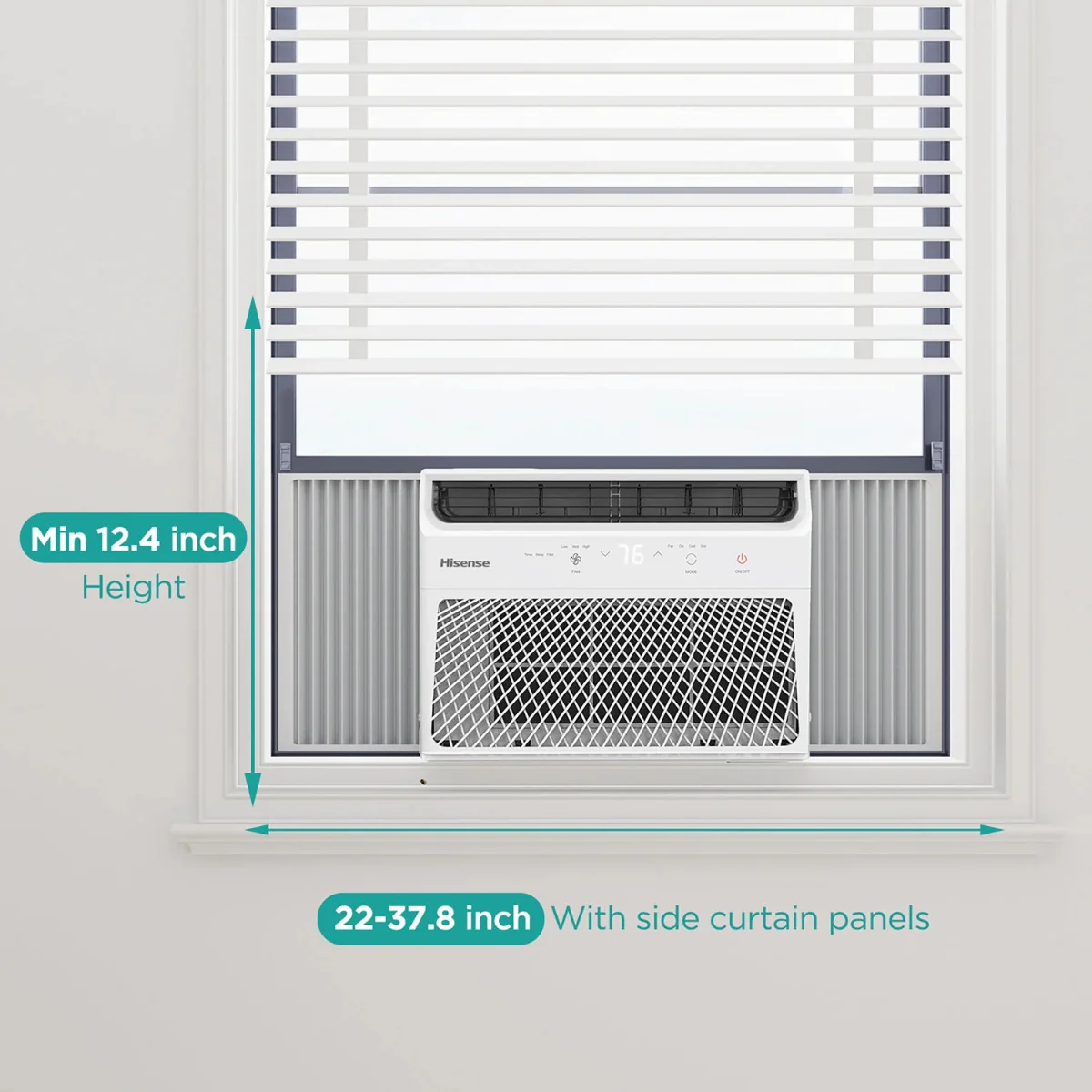 Hisense 6,000 BTU Window Air Conditioner w/ Electronic Controls
