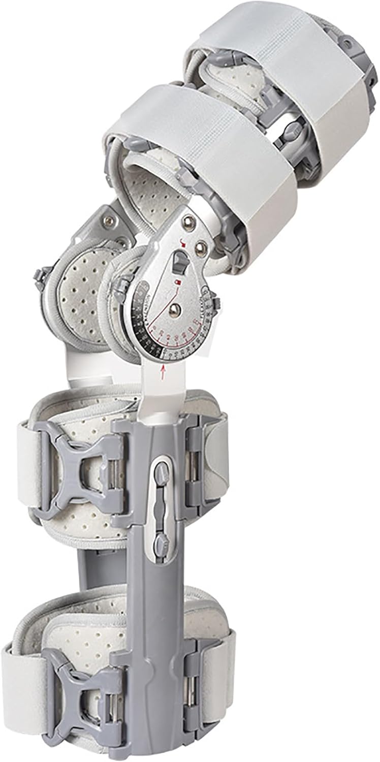 Knee Support, Oa Knee Brace, Adjustable Knee for Arthritis Ligament Strain Lateral Degeneration Knee Immobilizer, Size,