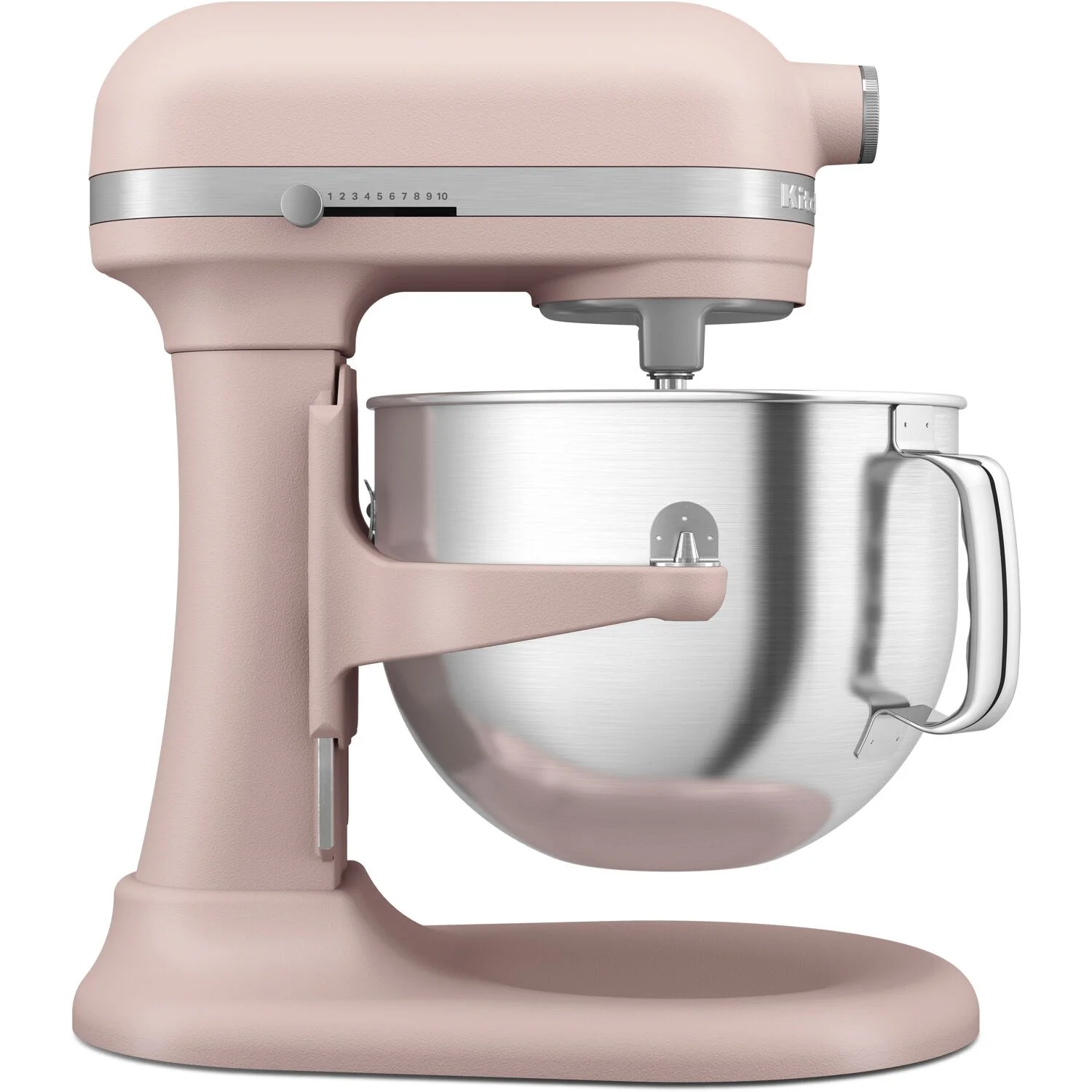 KitchenAid Stand Mixer, 7 Quart Bowl Lift, 11 Speeds in Feather Pink (KSM70SKXXFT)