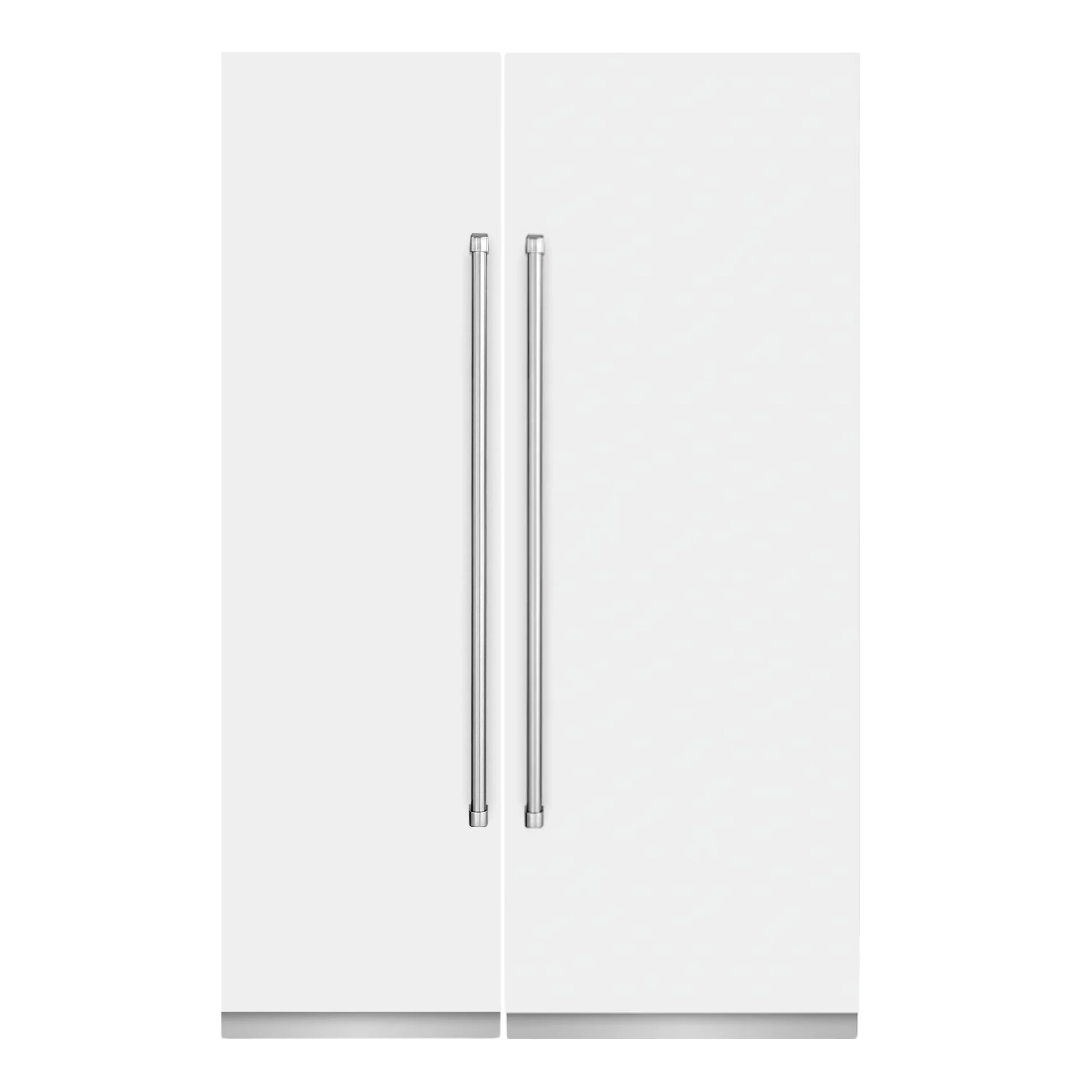 ZLINE 54-Inch Column 16.7 Cu. Ft. Refrigerator and 12.4 Cu. Ft. Freezer in White