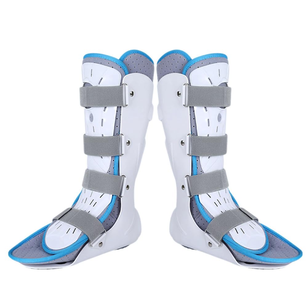 SFKLYU Ankle Stabilizer Brace, Unisex Night Splint Foot, Plantar Fasciitis Night Splint Suitable for Bone Fixation or Support in Case of Fracture,1 Pair,L