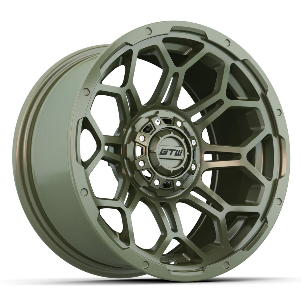 14×7 GTW® Bravo Wheel (Matte Recon Green)