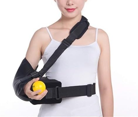 Shoulder Support Brace with Arm Sling – Adjustable Orthopedic Immobilizer for Arm, Elbow, and Shoulder Recovery – Lightweight Medical Stabilizer for Injury, Surgery or Fracture