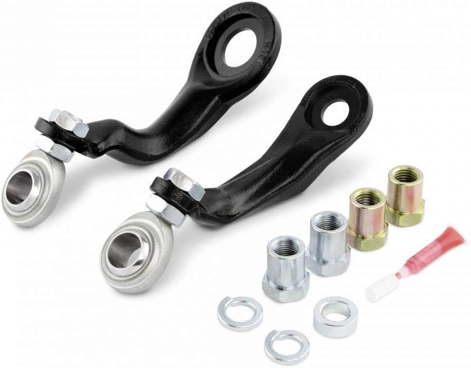 Cognito Motorsport Forged Pitman And Idler Arm Support Kit (PISK) 110-90698 Compatible with 2011-2019 Chevy/GMC Silverado/Sierra 2500HD/3500HD
