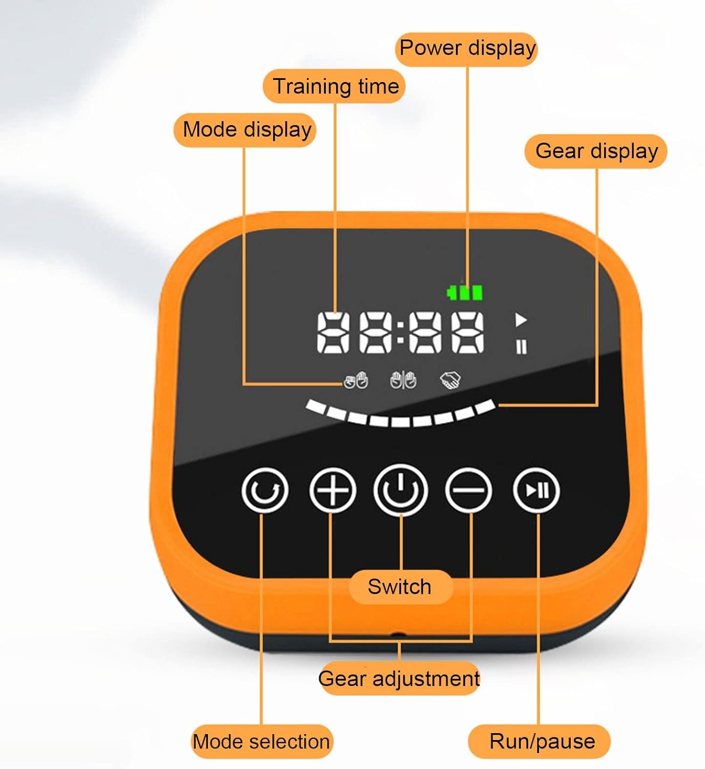 Rehabilitation Robot Gloves Finger and Hand Function Straightening Brace Guard Hand Training Splint for Arthritis Stroke Hemiplegia (Color : Right Hand, Size : Small)