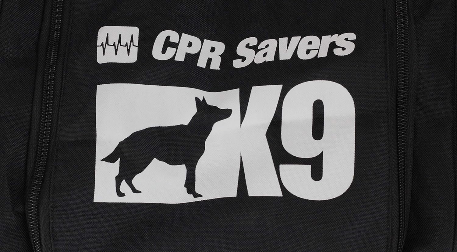 CPR Savers 48-Piece Deluxe K9 Dog Trauma First Aid Kit - Home, Outdoors, Hiking, Camping, Walking, Running, Dog Park, Hunting, Travel, Backpacking, Trauma, or Emergency Use