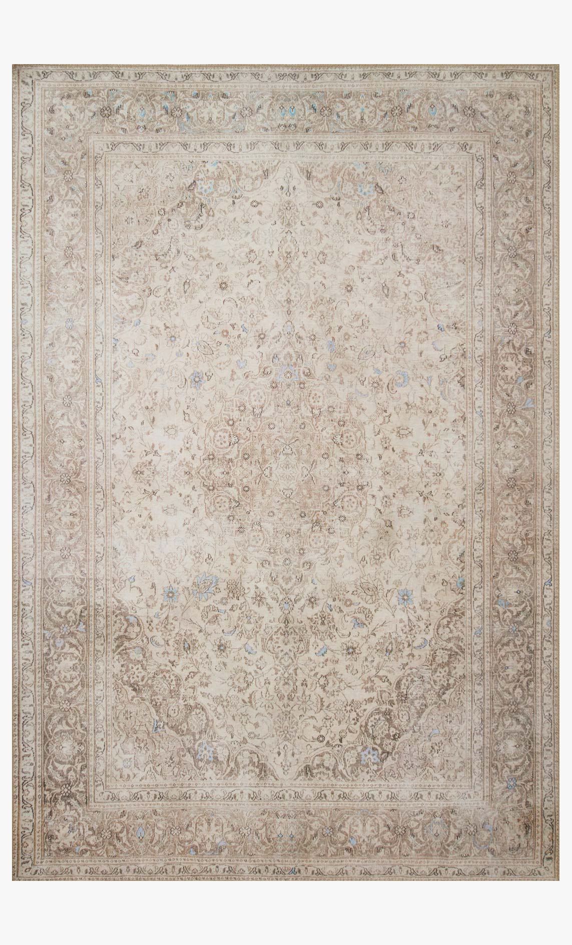 Loloi II Loren Collection - Traditional Power Loomed Rug in Sand & Taupe (LQ-03)
