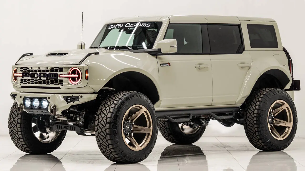 Ford Bronco Apocalypse 5 Spoke Wheel 6 Lug (Bronze)