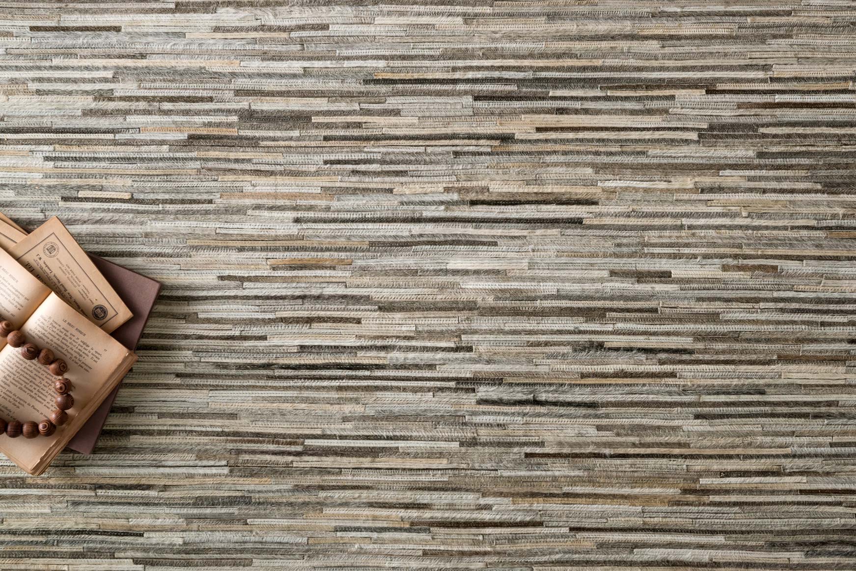 Loloi Promenade Collection - Contemporary Hand Stitched Rug in Silver (PO-06)