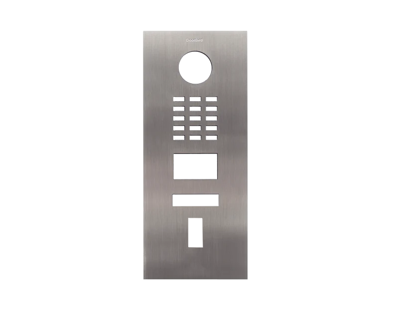 DoorBird Front Panel for D2101FV Fingerprint 50/D2101FV EKEY in Stainless Steel V2A
