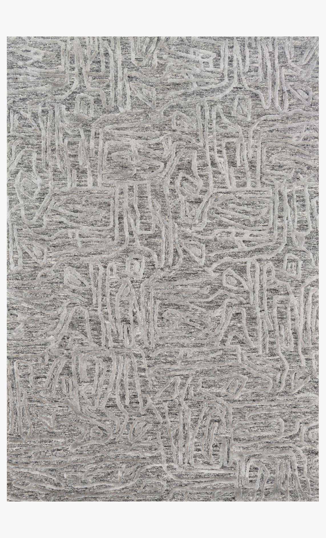 Loloi Juneau Collection - Contemporary Hand Tufted Rug in Grey & Grey (JY-06)