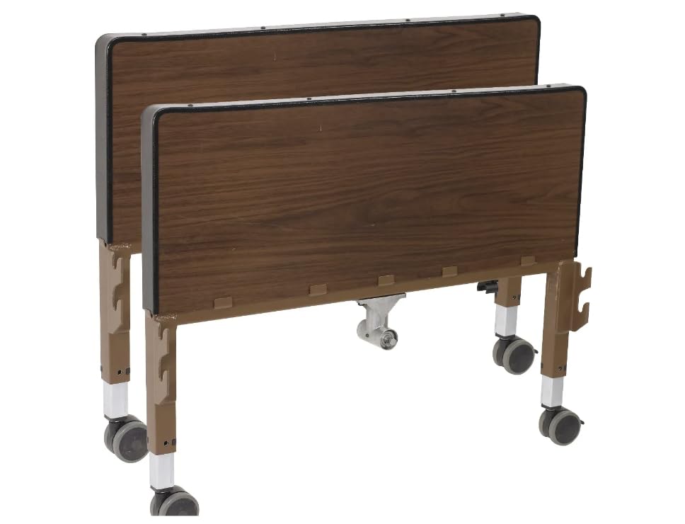 Semi-Electric Hospital Bed Set - Foam Mattress and Half Rails Included - Enhanced Comfort and Convenience