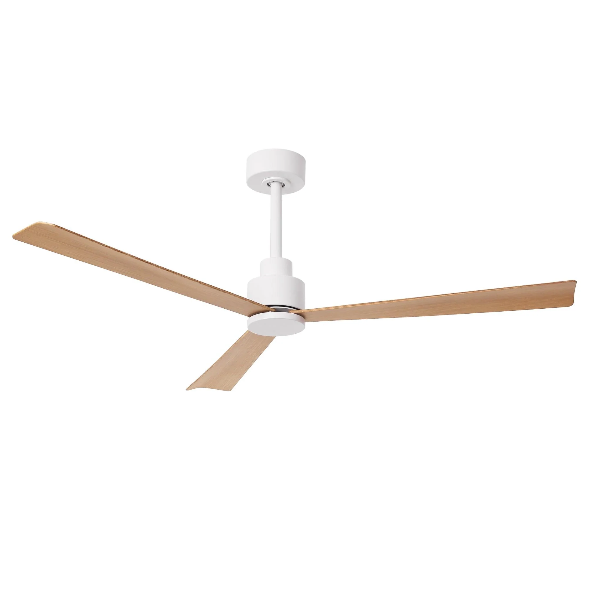 Parrot Uncle 52-Inch Esther 3-Blades Modern Downrod Mount Ceiling Fan with Remote Control