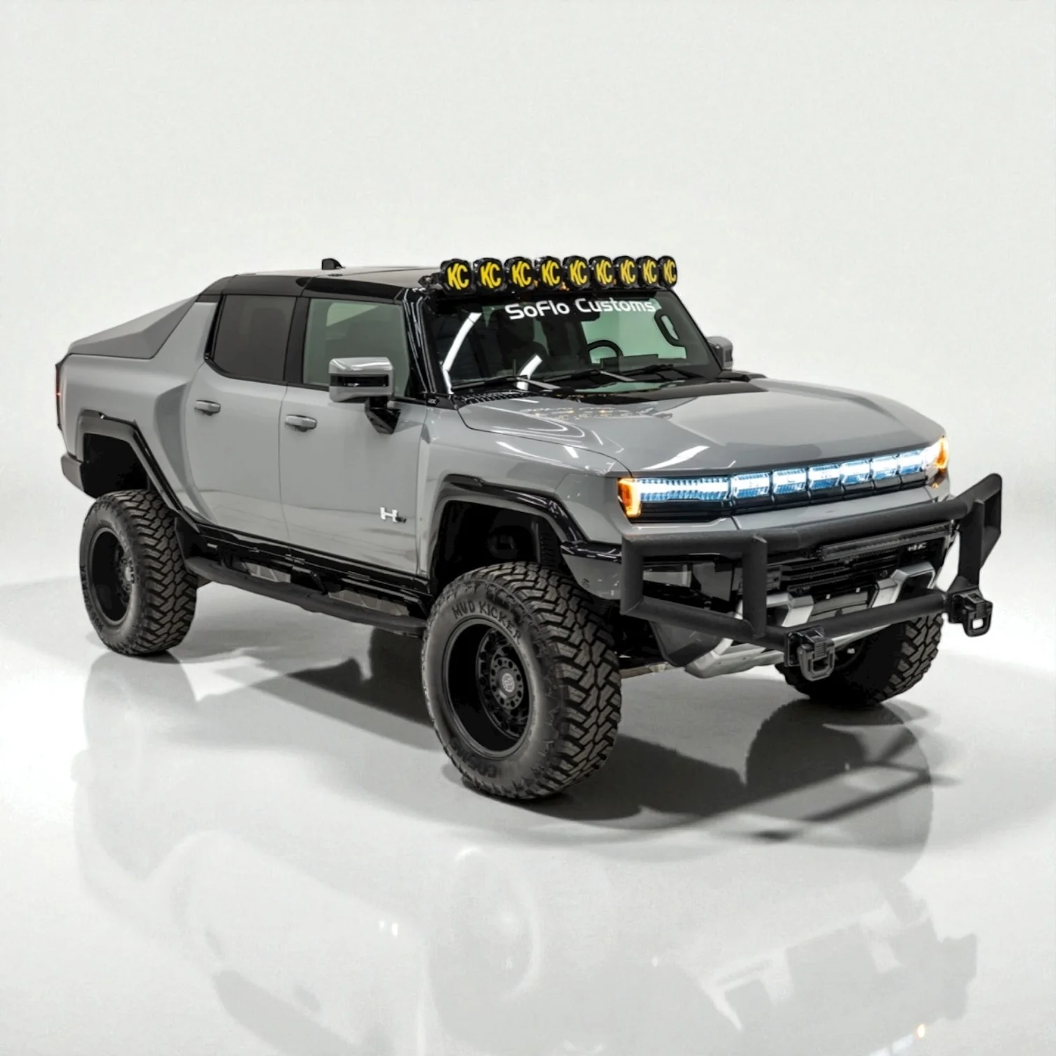 GMC Hummer EV Slantback Humvee Fast Back Inserts 2021-2026