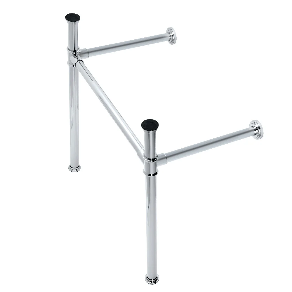 Kingston Brass VPB33081 Stainless Steel Console Sink Legs, Polished Chrome