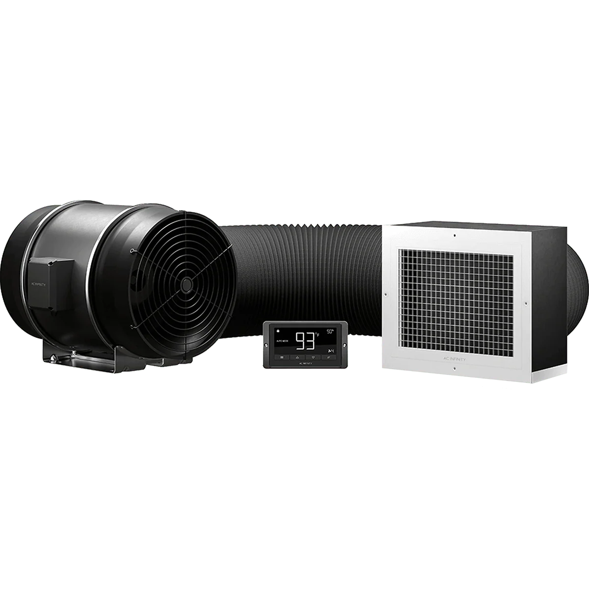 AC Infinity CLOUDWAY T12 Whole House Fan w/ Temperature & Humidity Controller