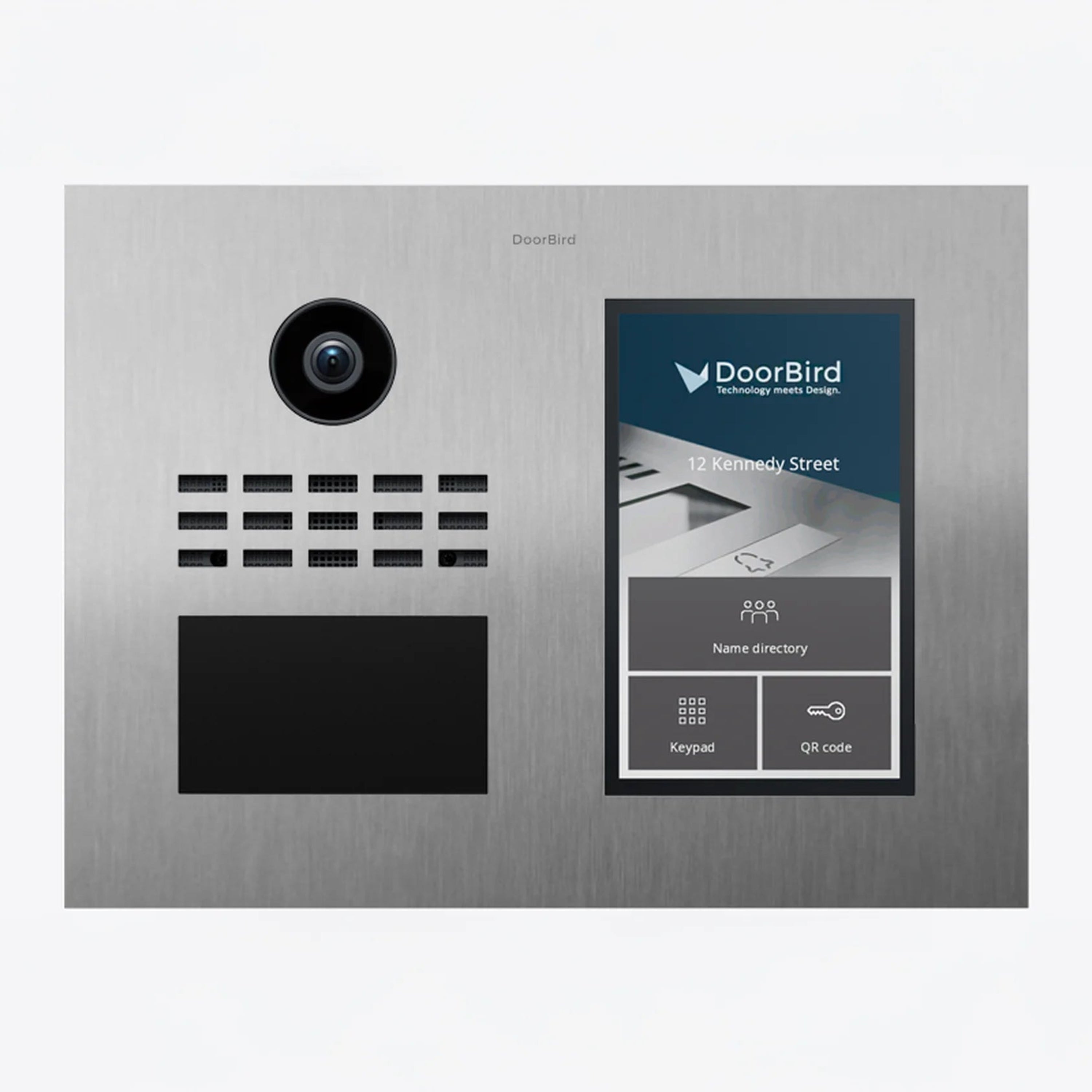 DoorBird D31TDH IP Video Intercom for Multi-Tenant Residences in Stainless Steel V4A (429601035)