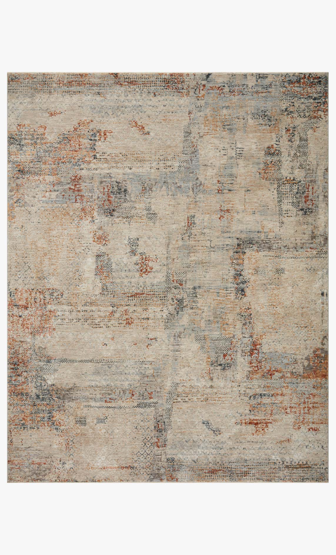 Loloi Axel Collection - Contemporary Power Loomed Rug in Sand (AXE-06)