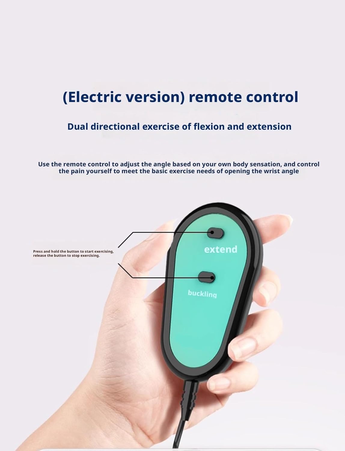 Electric Elbow Joint Rehabilitation Device, Adjustable Post Op Elbow Brace Stabilizer Splint, Full-Angle Exercise, with Remote Control Finger Fixed Rest Hand Splint