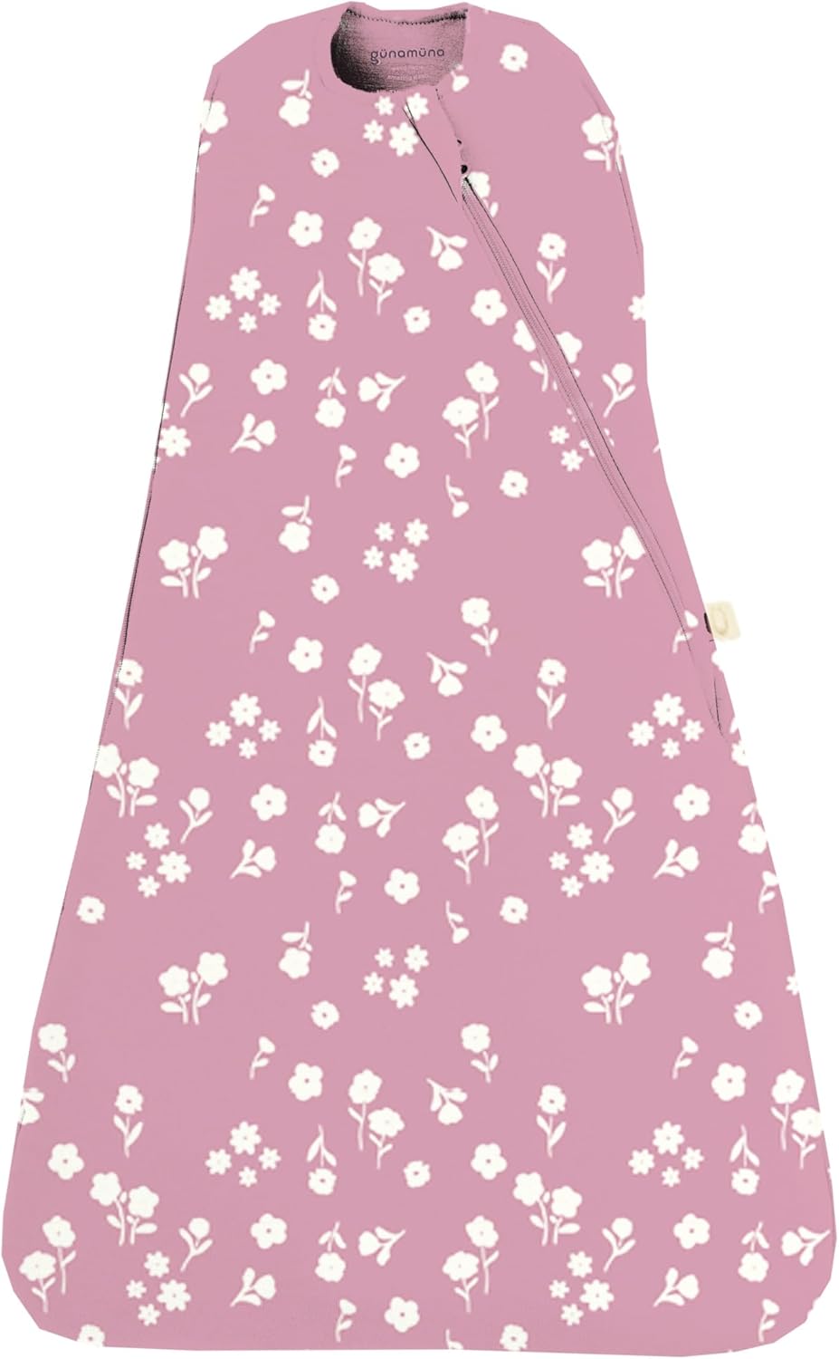 GUNAMUNA Swaddle Wrap for Newborns – Arms In or Out, Easy Diaper Changes with WONDERZiP, Soft Sleep Sack, 2.5 TOG